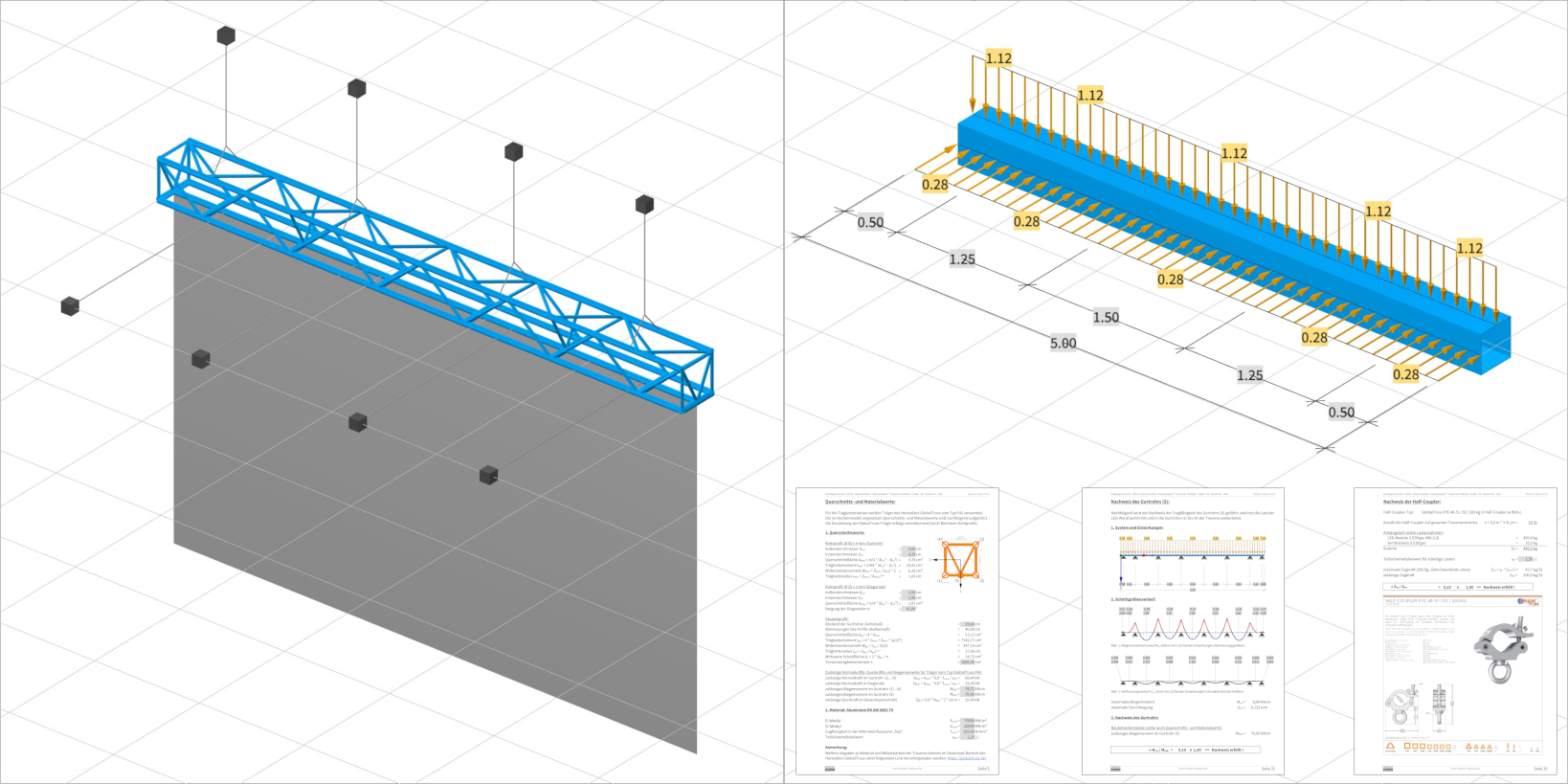 Traverse mit LEDwall auf der EUROGUSS Nürnberg 2026