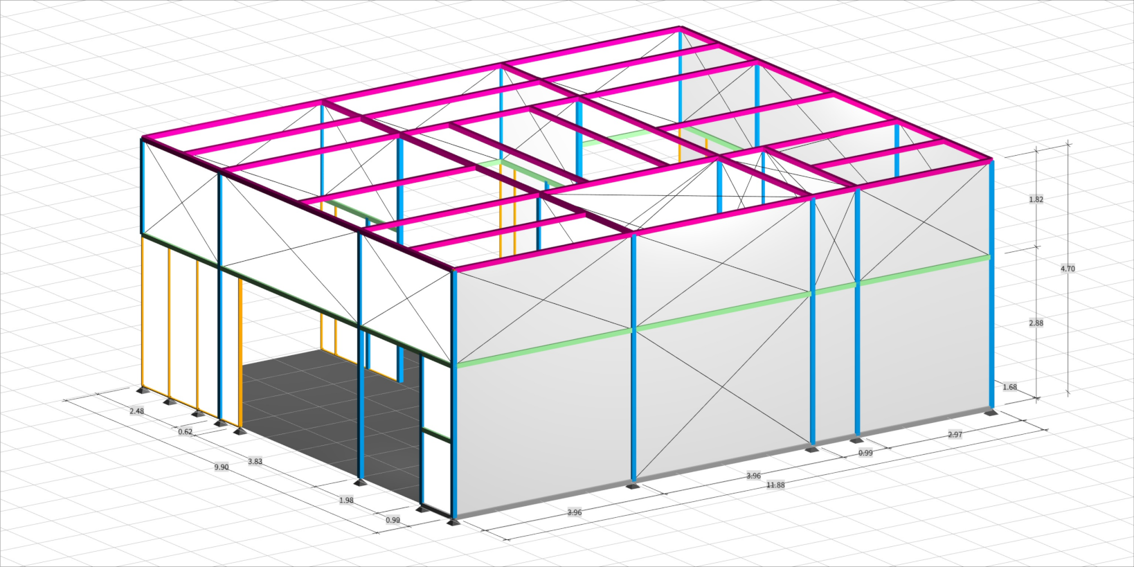Kabine mit Überbau auf der Aircraft Interiors EXPO Hamburg 2026